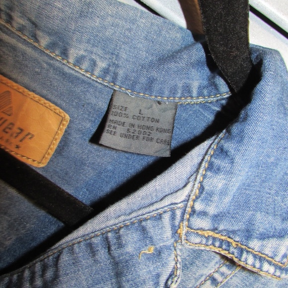 Liz Claiborne Lg Swing Jean Jacket - Picture 3 of 8